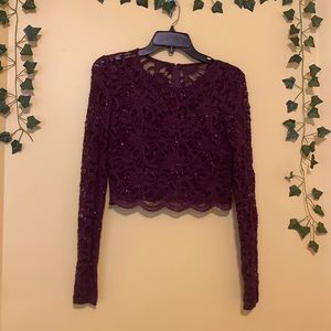 Two piece homecoming dress